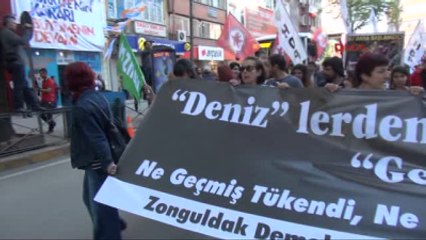 Zonguldak'ta Deniz Gezmiş ve Arkadaşları Anıldı