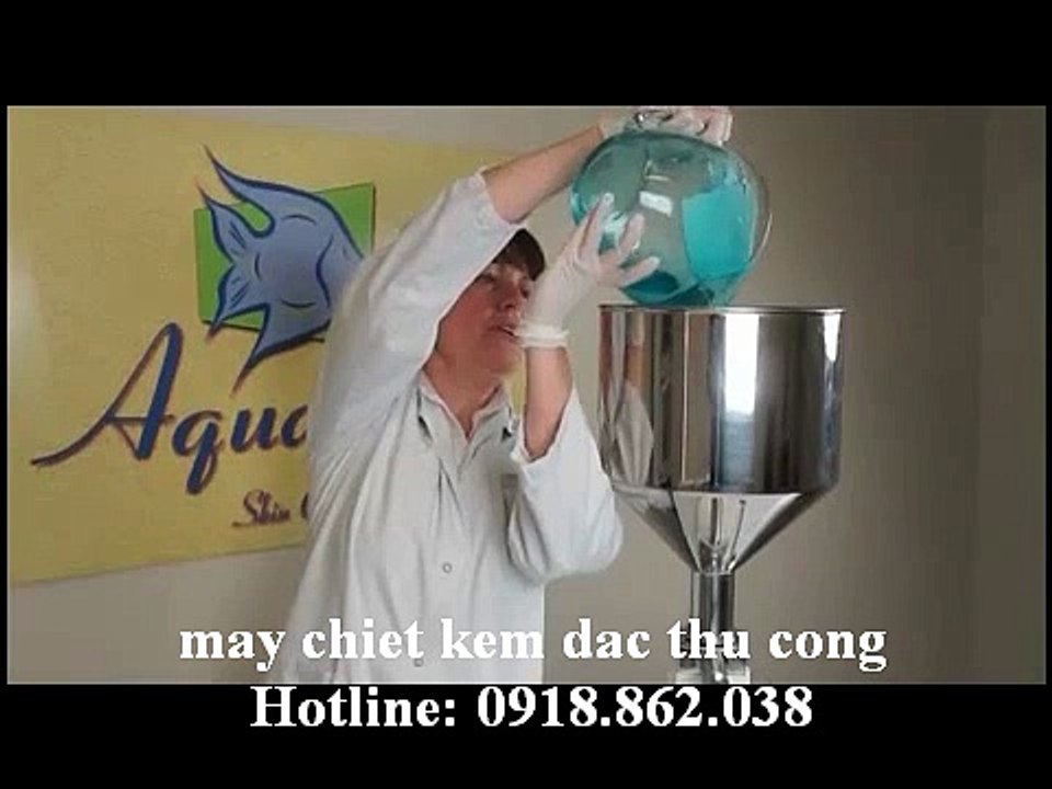 máy chiết rót gel đặc, máy chiết rót kem thủ công, máy chiết kem sệt