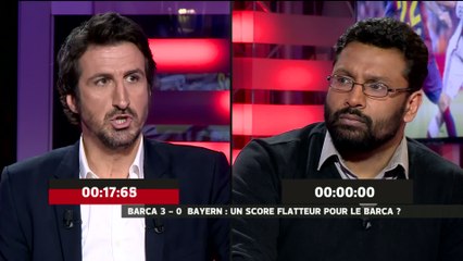 E21 - L'Équipe du soir - Extrait : 3-0 pour le Barça, un score flatteur ?