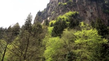 Sümela Manastırı'nda "Kaya" Düşmesine Karşı Önlem