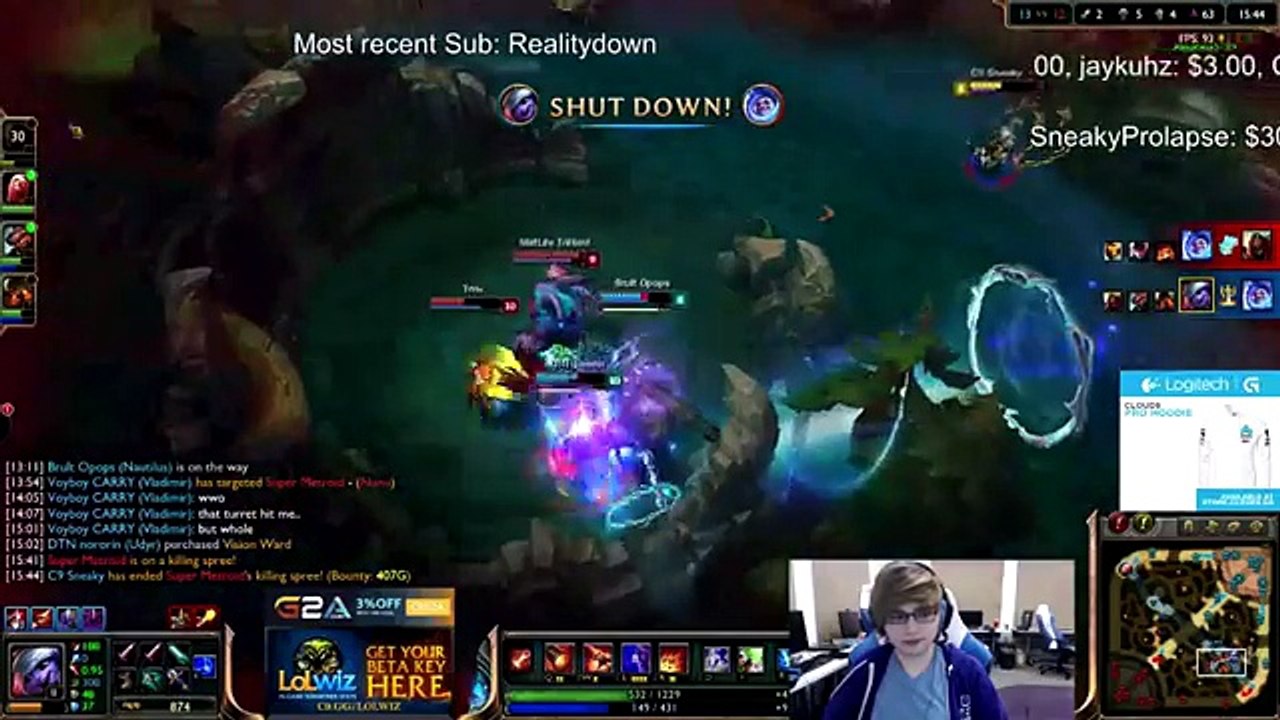 C9 Sneaky big plays in Challenger