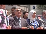 مسيرة نعوش بأسماء الصحفيين والمسعفين الذين استشهدوا في غزة