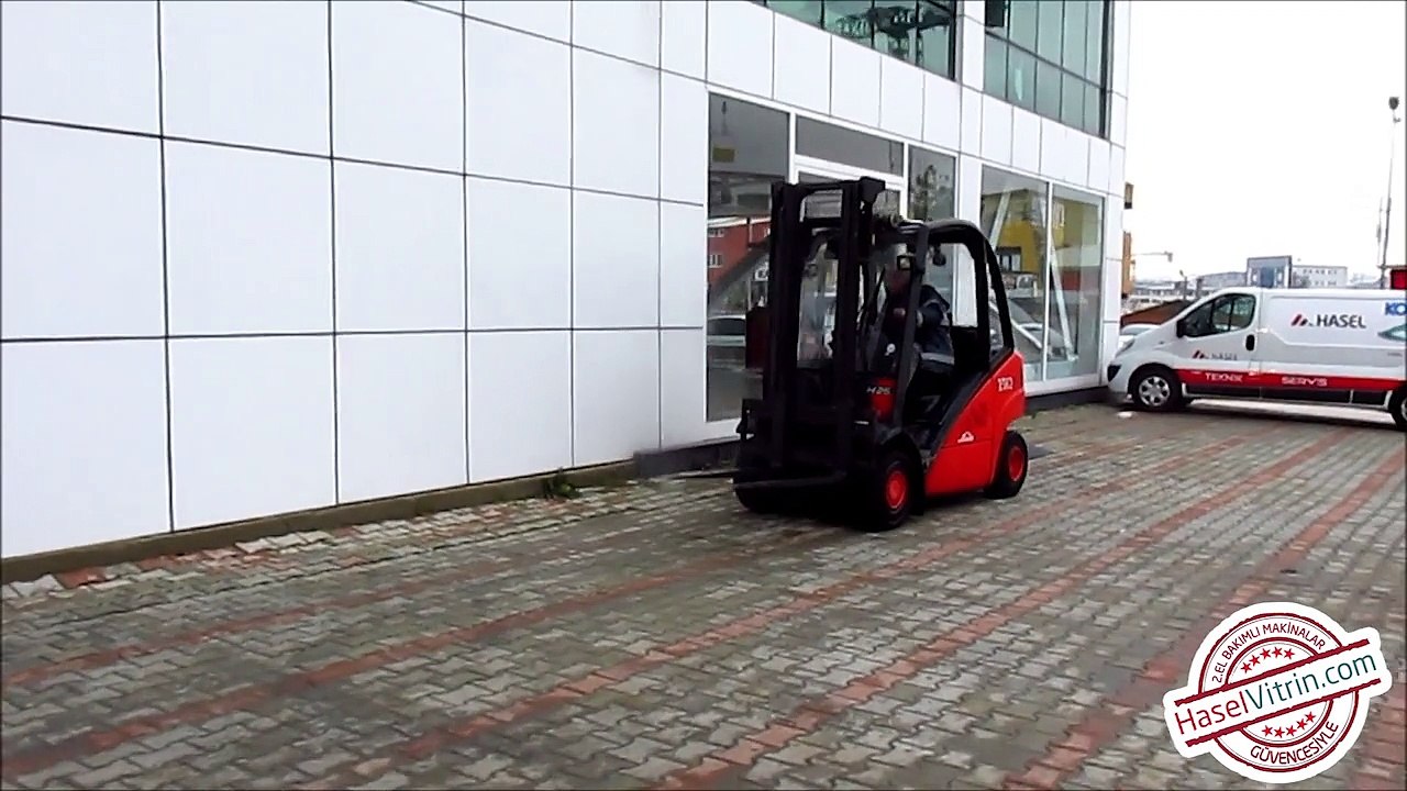 2008 model LINDE H25D-392 2. El Dizel Forklift F1.2362 Tanıtım Videosu