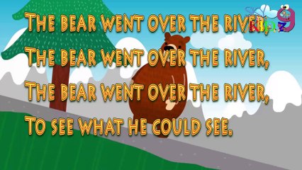 The bear went over the mountain,  RHYMES  KIDZ