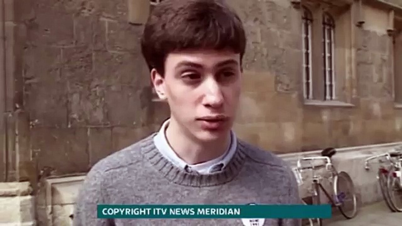 'Ted Miliband' leads Oxford Student protest back in 1991