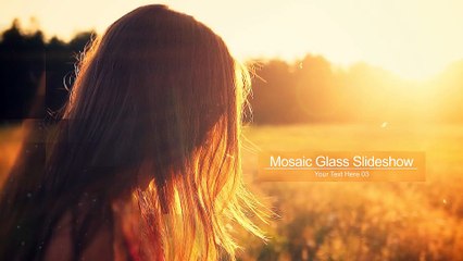 After Effects Project Files - Mosaic Glass Slideshow - VideoHive 9538861