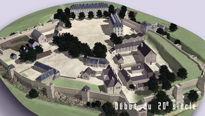 Château de Caen - La caserne Animation 3D