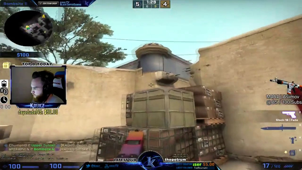 Top 5 fail & fun CSGO #8