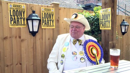 Excéntricos candidatos de las elecciones en Reino Unido