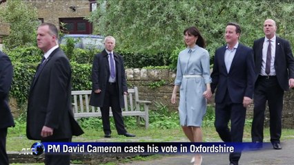 Poll hopefuls cast ballots in UK election