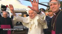 Francisco recibe a Benedicto XVI en su regreso al Vaticano