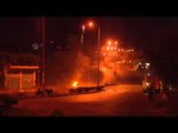 الخليل: مواجهات مع جيش الاحتلال على جسر حلحول