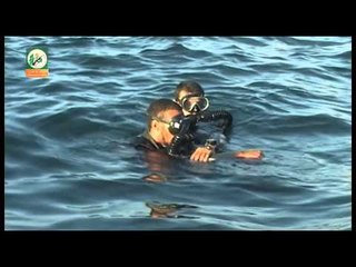 كتائب القسام تعرض تدريبات لوحدة الكوماندوز البحري.