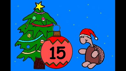 Mon calendrier de l'avent en ligne. J'attends Noël. 15 décembre