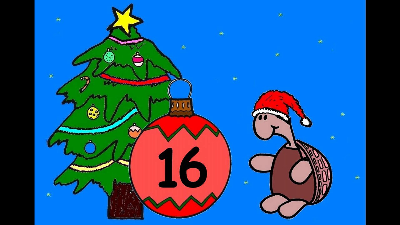 Mon calendrier de l'avent en ligne. J'attends Noël. 16 décembre