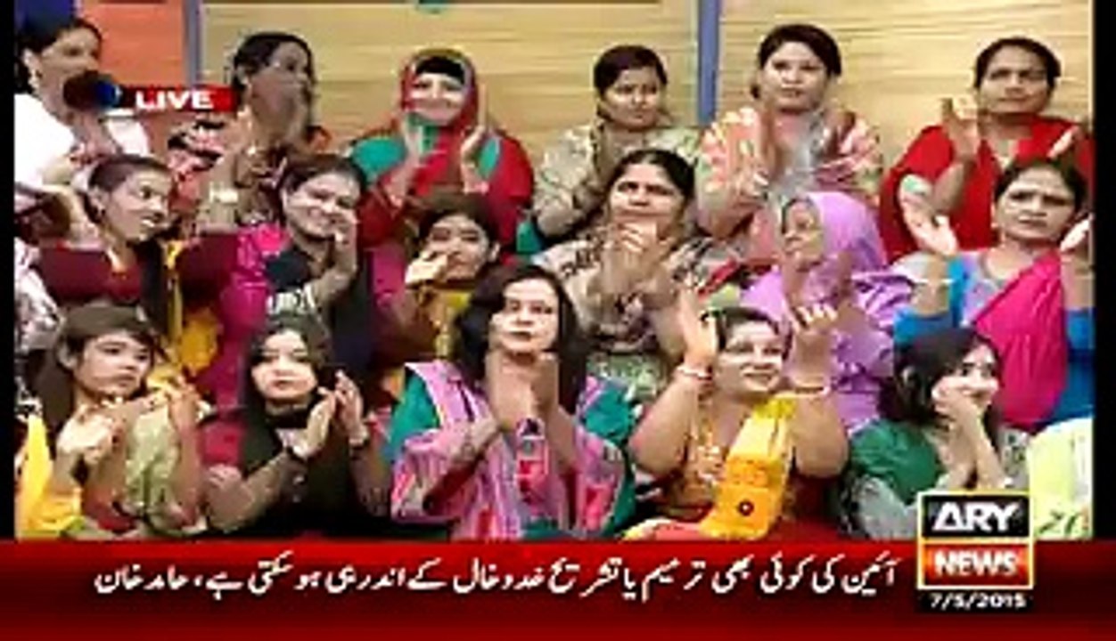 The Morning Show With Sanam Baloch on ARY News Part 5 - 7th May 2015