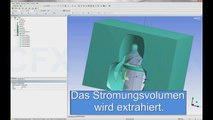 CFX Berlin-Video: Berechnung Ventilkennlinie mit ANSYS Fluent