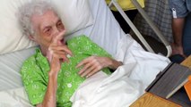 102 Years Old Woman Sees Herself on Film for the First Time
