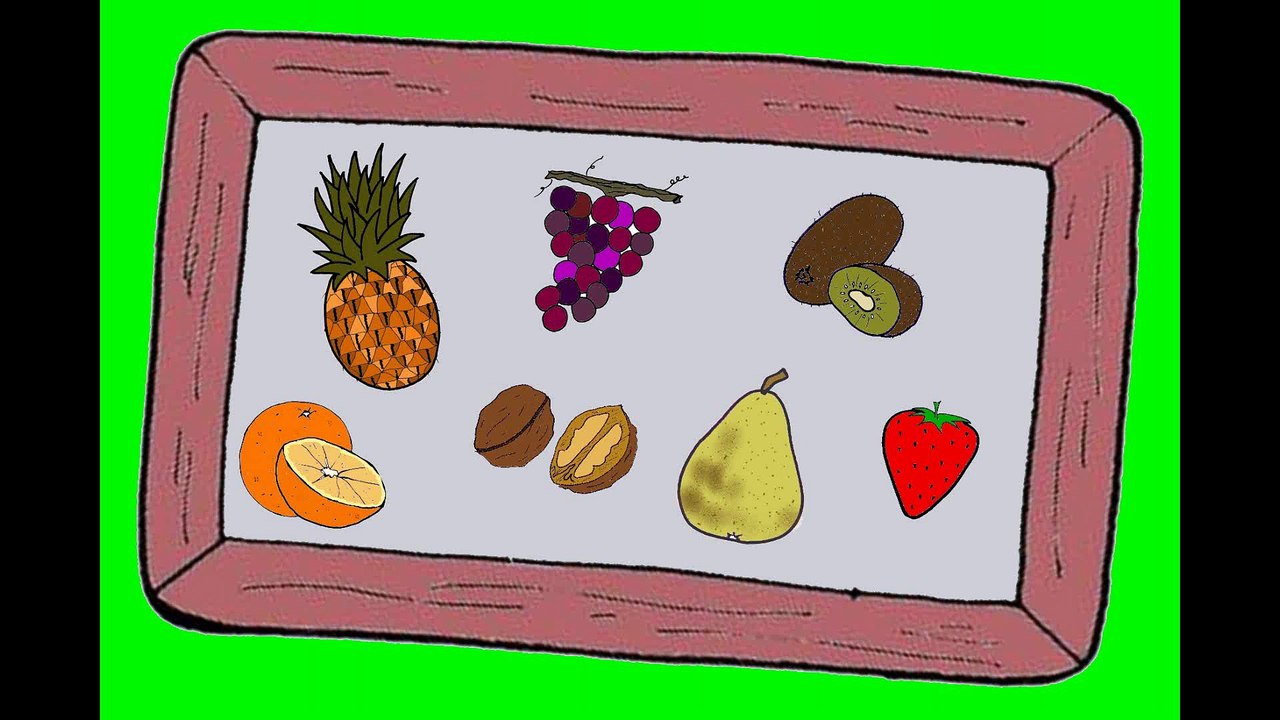 J'apprends le nom des fruits (1/2)