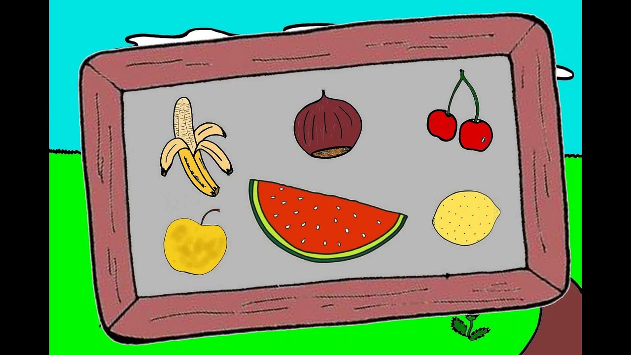 J'apprends le nom des fruits (2/2)