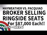 How much does a Pacquiao-Mayweather ticket cost?