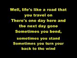 life is a highway - Rascal Flatts (lyrics)