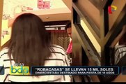 Sujetos roban 15.000 soles en SMP: dinero estaba destinado para fiesta de 15 años