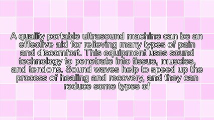 Ultrasound Therapy Pain Relief Tips