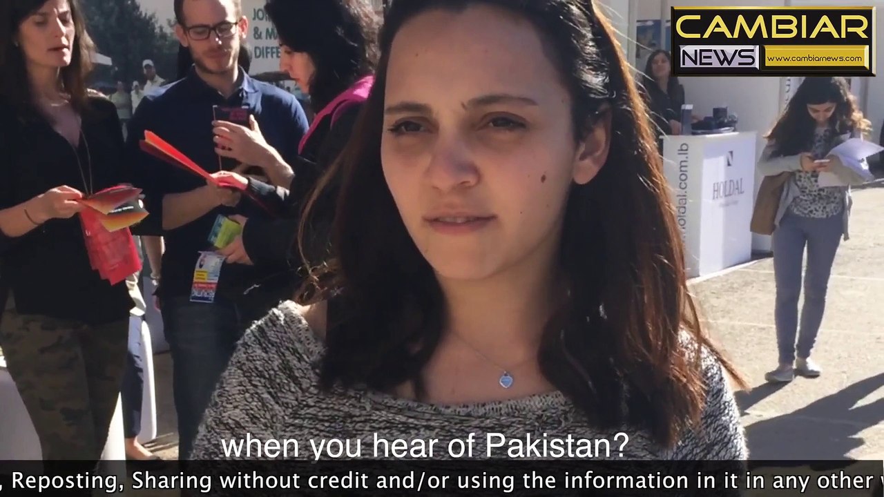 What do Lebanese think of Pakistan?