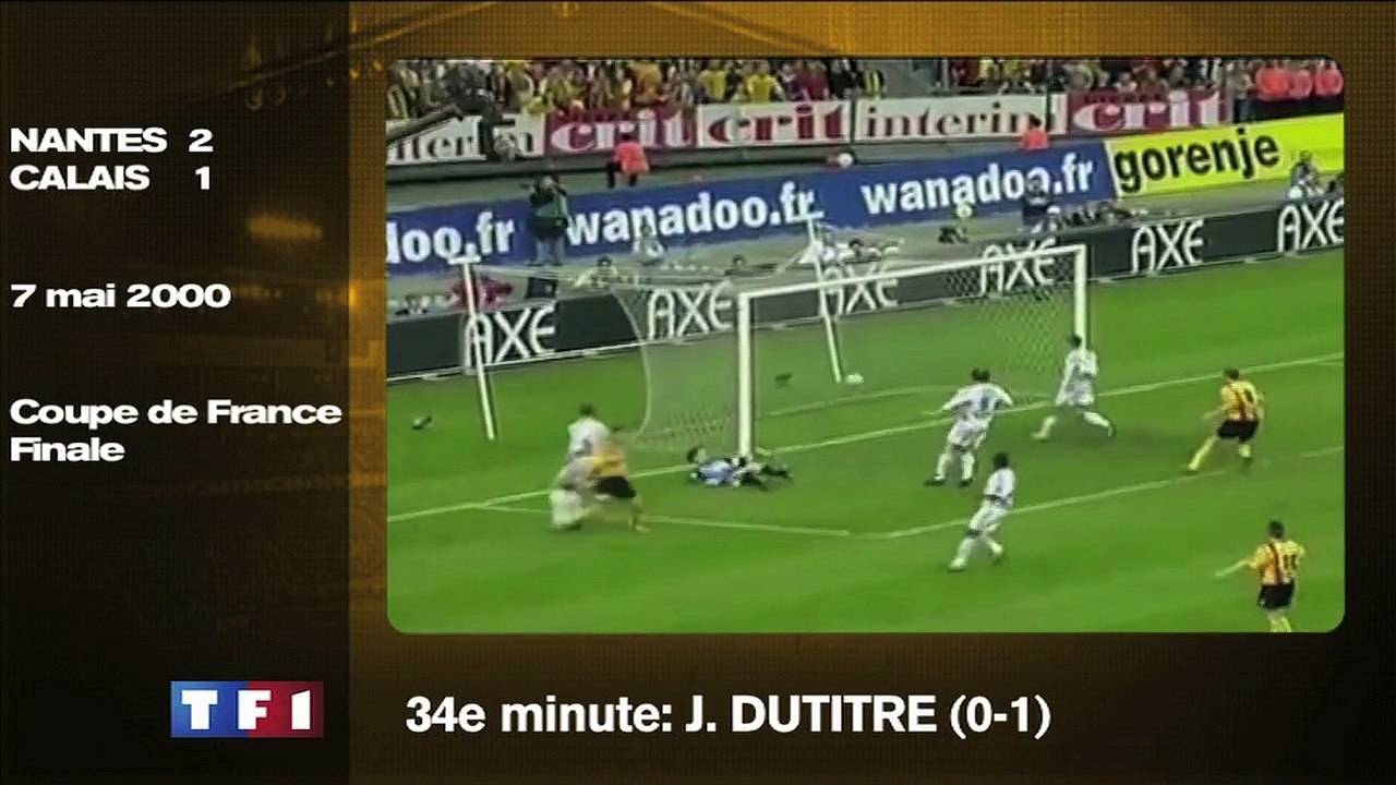 Le 7 mai 2000, les amateurs de Calais en finale de la Coupe de France