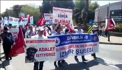 Güvenlik-İş sendikası İzmir 1 Mayıs 2015