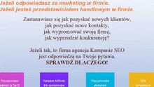 Prezentacja usług Kampanie SEO