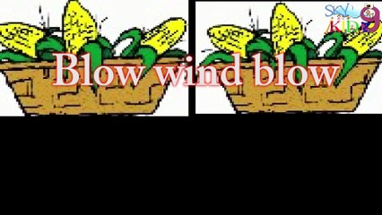 A Blow wind blow  RHYMES  KIDZ