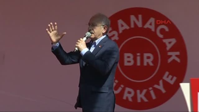 Tokat CHP Lideri Kılıçdaroğlu Partisinin Düzenlediği Tokat Mitinginde Konuştu-5
