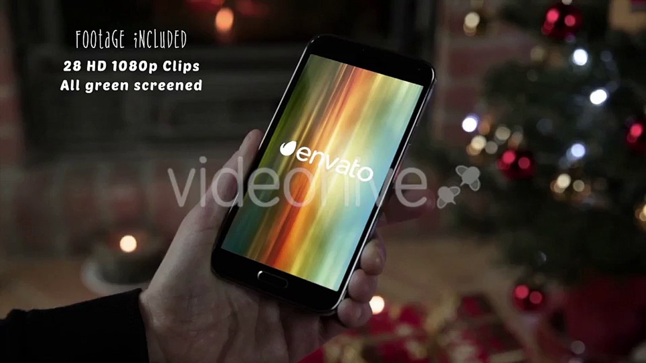 After Effects Project Files - Christmas Video Mockups - VideoHive 9844721