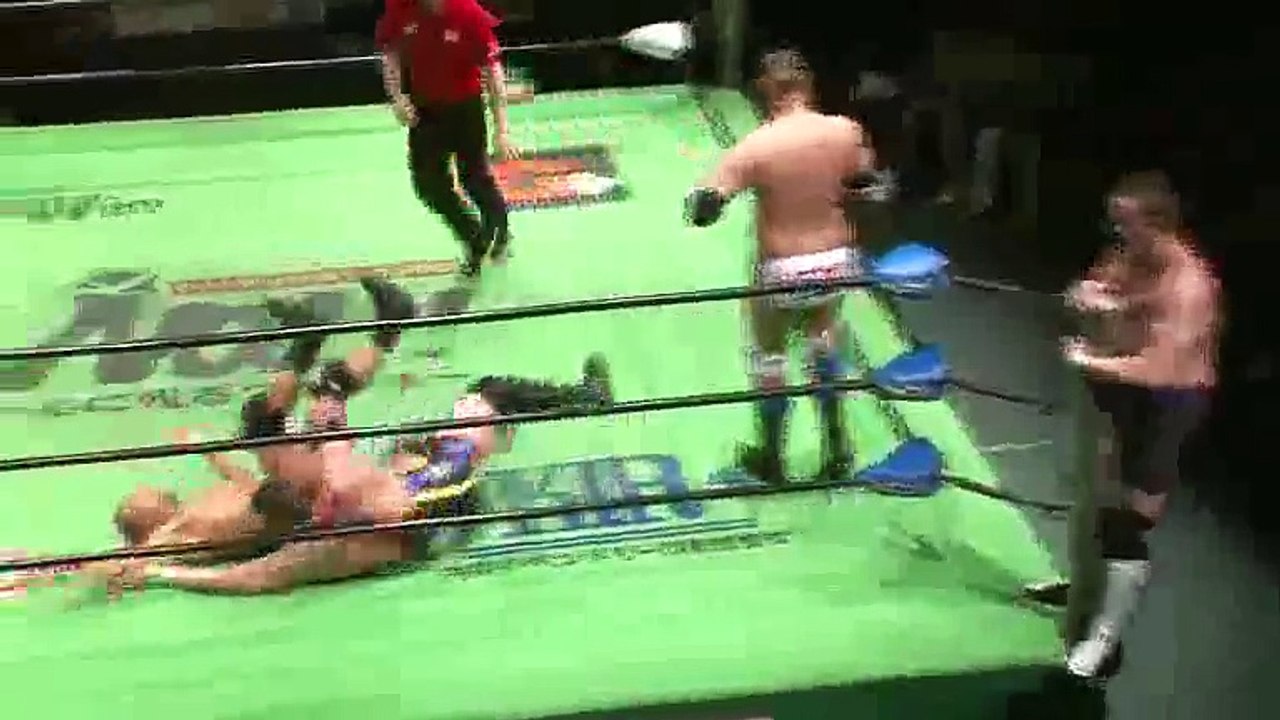 Takashi Sugiura, Daisuke Harada & Genba Hirayanagi vs. Chris Hero, Colt Cabana & Jack Gamble (NOAH)