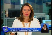 Operativo Eslabón 29 desarticula bandas delictivas en Esmeraldas y Manabí