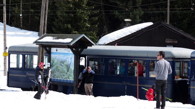 Col de Voza , Prarion, tramway du Mont+Blanc, aiguille du midi