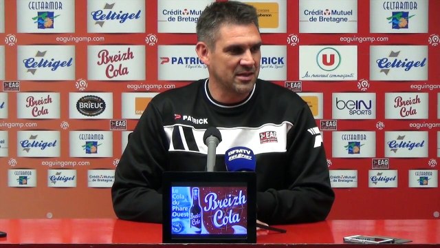 L1-J36 : PSG-EAG : la conférence de presse d'avant match de Jocelyn Gourvennec