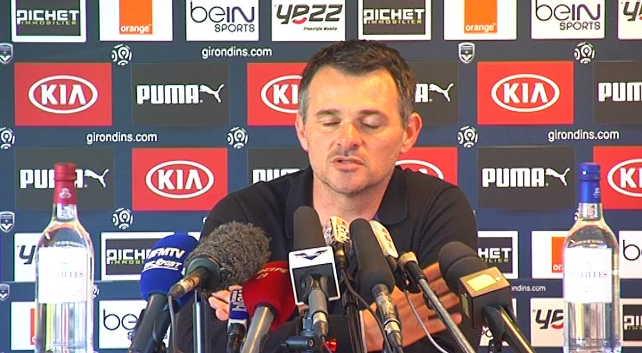 Point Presse - Willy Sagnol - Bordeaux vs Nantes