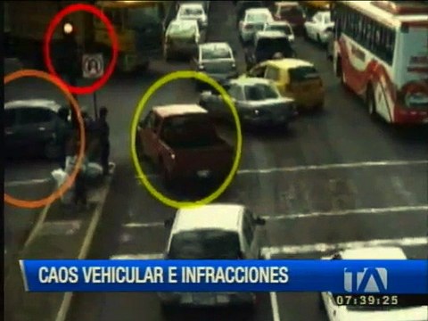 Cámaras registran la irresponsabilidad de motociclistas en las vías