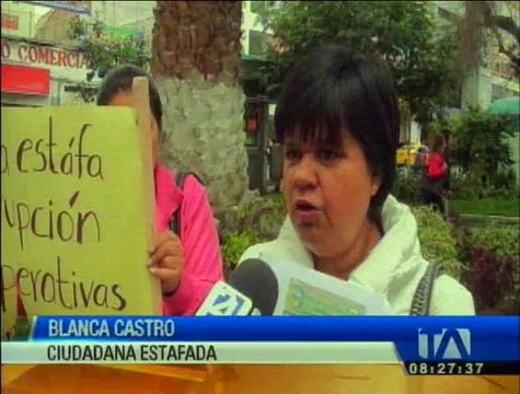 700 personas habrían sido estafadas por una cooperativa de ahorro y crédito en Ambato