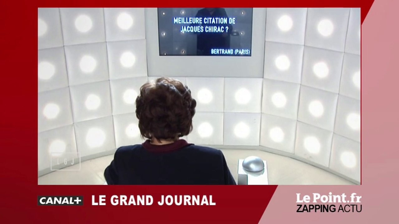 Chirac : " Ne pas perdre une occasion de bouffer, pisser, baiser " - Zapping du 7 mai