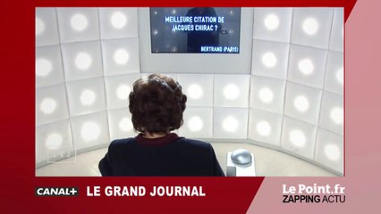 Chirac : " Ne pas perdre une occasion de bouffer, pisser, baiser " - Zapping du 7 mai