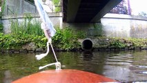Nouveaux essais sur la Sienne du Robot marin absorbeur de pollution Villedieu-les-poêles