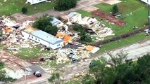 Etats-Unis : les dégâts des tornades vu du ciel