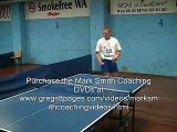Mark Smith Table Tennis Coaching Video - Service