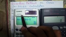 Bisection Method on Casio fx-991ES & fx-82MS Scientific Calculators_Very Easy!