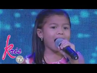 Lyca sing "Titanium" on Kris TV