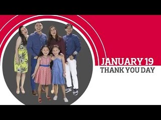 January 19 is Thank You Day on ABS-CBN!